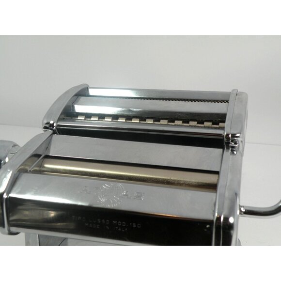 Marcato Atlas 150 Pasta Maker With Adjustable Settings & Clamp - Made In Italy - Picture 7 of 13
